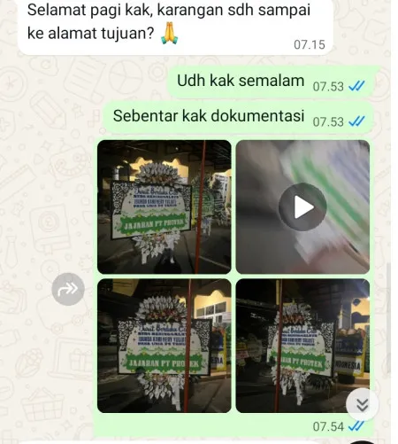 Pengiriman Papan Bunga Selamat Kawasan Industri Delta Silicon