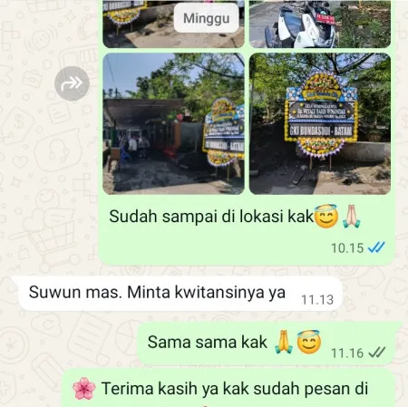 Pengiriman Papan Bunga Duka Kawasan Industri Delta Silicon
