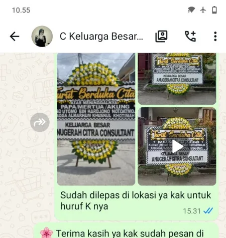 Pengiriman Papan Bunga Duka Kawasan Industri Delta Silicon