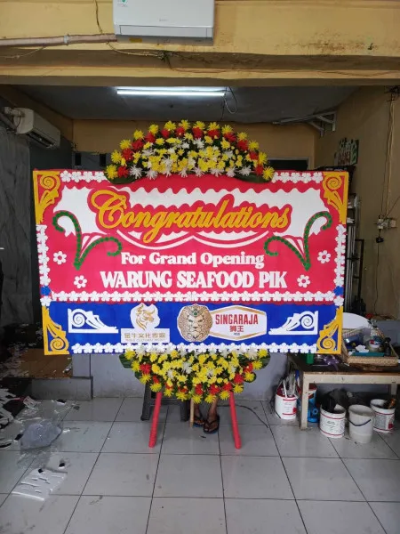 Papan Bunga Ucapan Selamat Kawasan Industri Delta Silicon