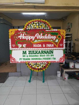 Papan Bunga di Kawasan Industri Delta Silicon