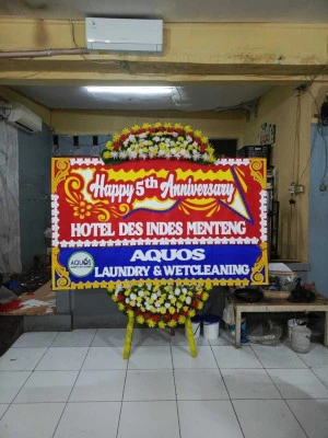 Papan Bunga di Kawasan Industri Delta Silicon