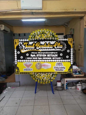Papan Bunga di Kawasan Industri Delta Silicon