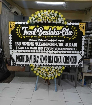 Papan Bunga di Kawasan Industri Delta Silicon