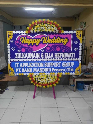 Papan Bunga di Kawasan Industri Delta Silicon